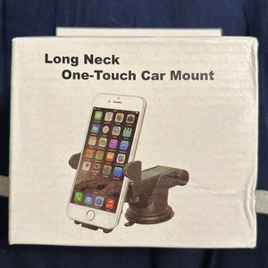Long Neck One-Touch Car Mount Brand New